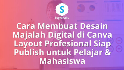 Cara Membuat Desain Majalah Digital di Canva Layout Profesional Siap Publish