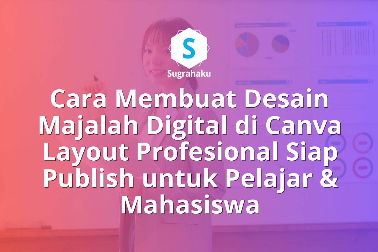 Cara Membuat Desain Majalah Digital di Canva Layout Profesional Siap Publish
