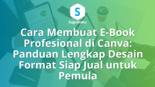 Cara Membuat E-Book Profesional di Canva Panduan Desain Format Siap Jual