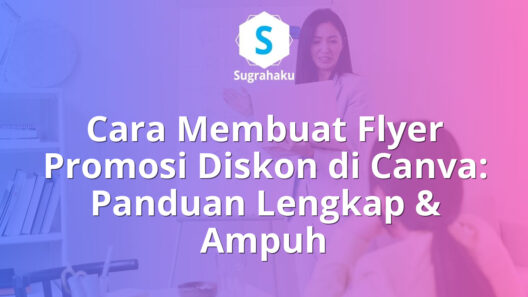 Cara Membuat Flyer Promosi Diskon di Canva Formula Desain Mendorong Pembelian