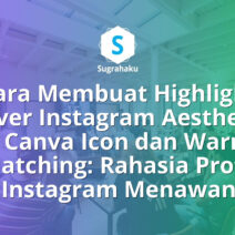 Cara Membuat Highlight Cover Instagram Aesthetic di Canva Icon dan Warna Matching