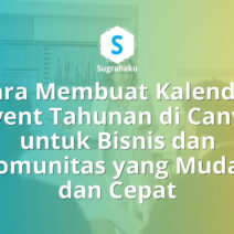 Cara Membuat Kalender Event Tahunan di Canva untuk Bisnis dan Komunitas