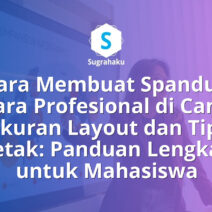 Cara Membuat Spanduk Acara Profesional di Canva Ukuran Layout dan Tips Cetak