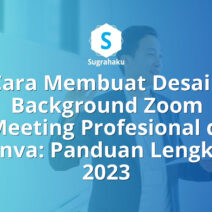 Cara Membuat Desain Background Zoom Meeting Profesional di Canva
