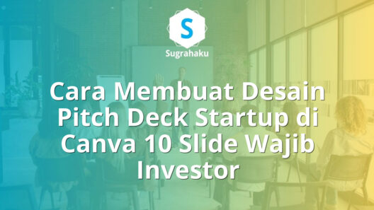 Cara Membuat Desain Pitch Deck Startup di Canva 10 Slide Wajib Investor