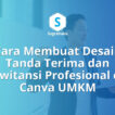Cara Membuat Desain Tanda Terima dan Kwitansi Profesional di Canva UMKM
