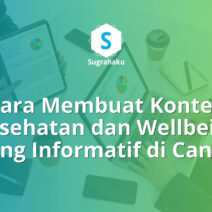 Cara Membuat Konten Kesehatan dan Wellbeing yang Informatif di Canva