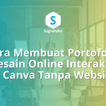 Cara Membuat Portofolio Desain Online Interaktif di Canva Tanpa Website