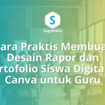 Cara Membuat Desain Rapor dan Portofolio Siswa Digital di Canva untuk Guru