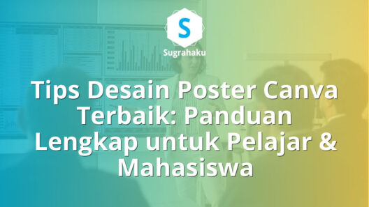 tips desain poster canva
