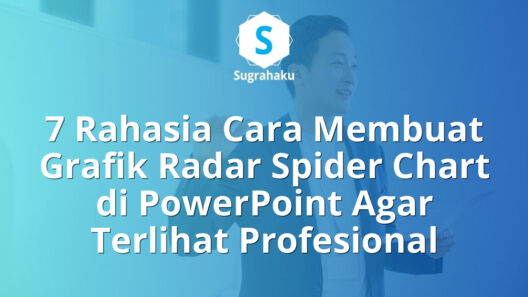 Cara Membuat Grafik Radar Spider Chart di PowerPoint untuk Evaluasi