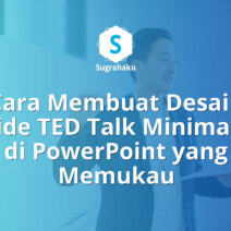 Cara Membuat Desain Slide TED Talk Minimalis di PowerPoint