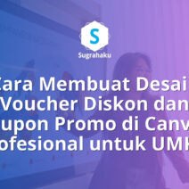 Cara Membuat Desain Voucher Diskon dan Kupon Promo di Canva Profesional