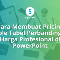 Cara Membuat Pricing Table Tabel Perbandingan Harga Profesional di PowerPoint