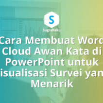 Cara Membuat Word Cloud Awan Kata di PowerPoint untuk Visualisasi Survei