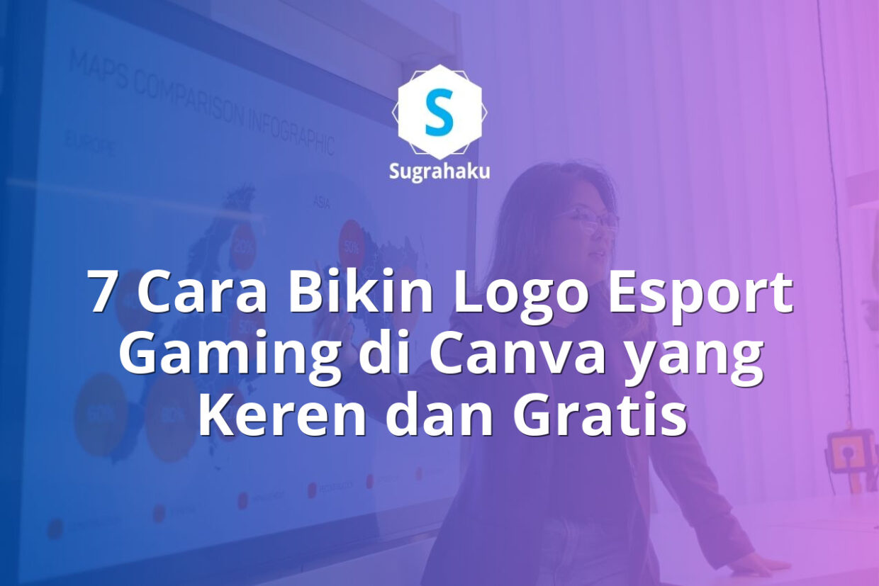 cara bikin logo esport gaming di canva, desain logo squad ml gratis