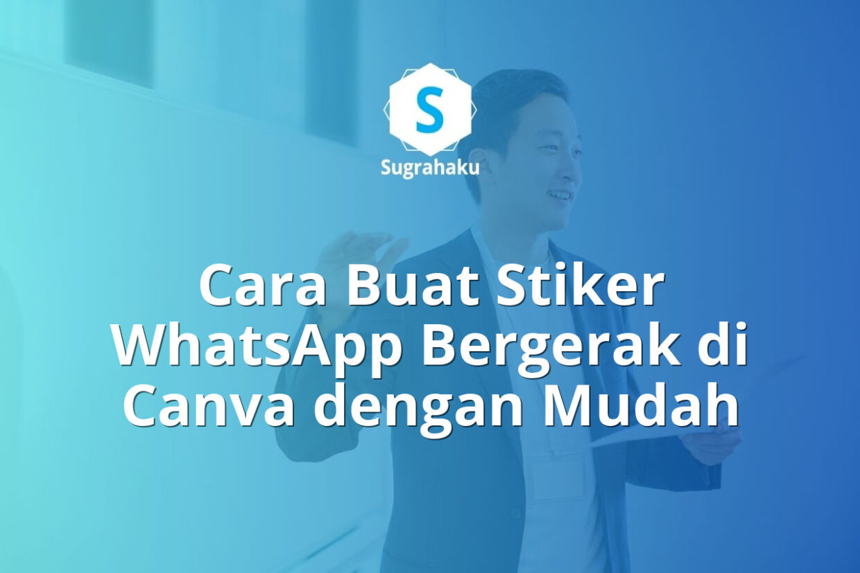 cara buat stiker whatsapp bergerak di canva, animasi stiker wa canva