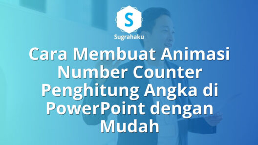 Cara Membuat Animasi Number Counter Penghitung Angka di PowerPoint