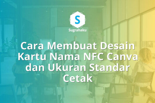 desain kartu nama nfc canva, ukuran kartu nama standar cetak