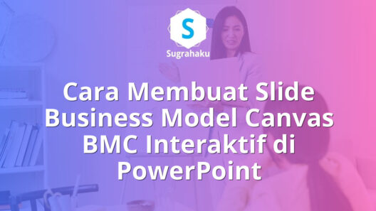 Cara Membuat Slide Business Model Canvas BMC Interaktif di PowerPoint