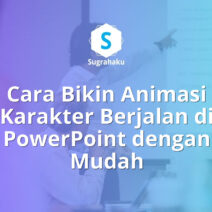 cara bikin animasi karakter berjalan di powerpoint, animasi gif transparan ppt