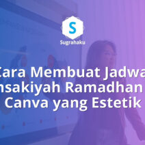 cara membuat jadwal imsakiyah ramadhan di canva, tabel waktu sholat
