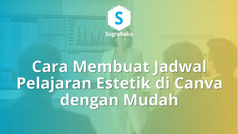 cara membuat jadwal pelajaran estetik ala pinterest di canva, template roster kelas