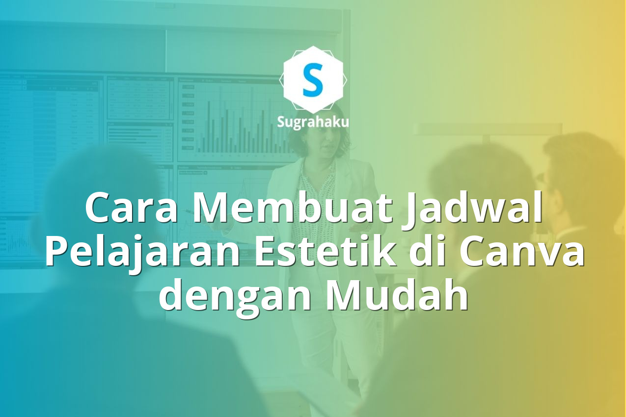 Cara Membuat Jadwal Pelajaran Estetik di Canva dengan Mudah 13 cara membuat jadwal pelajaran estetik ala pinterest di canva, template roster kelas