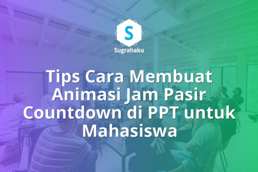 cara membuat animasi jam pasir countdown di ppt, timer hitung mundur powerpoint