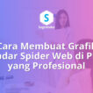 cara membuat grafik radar spider web di ppt, chart penilaian skill