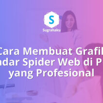 cara membuat grafik radar spider web di ppt, chart penilaian skill