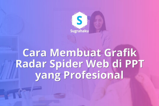 cara membuat grafik radar spider web di ppt, chart penilaian skill
