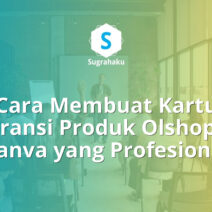 cara membuat kartu garansi produk olshop di canva, warranty card custom