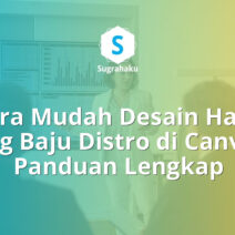 cara desain hang tag baju distro di canva, ukuran label pakaian cetak