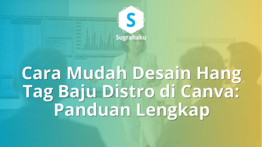 cara desain hang tag baju distro di canva, ukuran label pakaian cetak